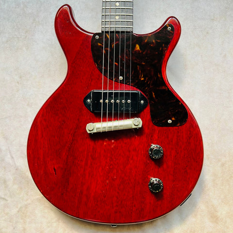 1960 Gibson Les Paul Junior Double Cutaway Specs - Cherry Refin