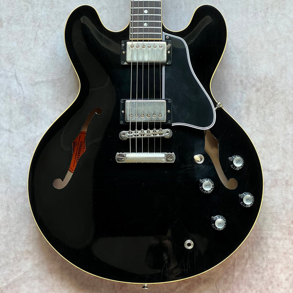 2022 Gibson Custom Shop 1961 ES-335 Reissue CME Spec Murphy Lab Specs - Antique Ebony Ultra Light Aged