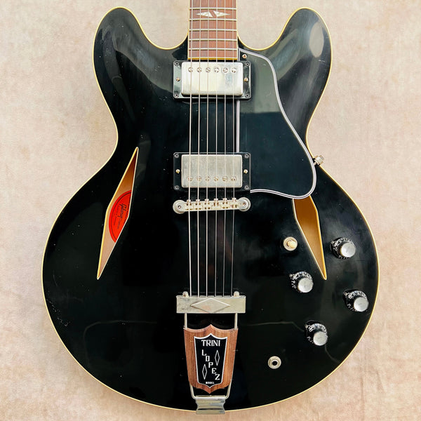 2023 Gibson Custom Shop 64 Trini Lopez VOS Specs - Ebony