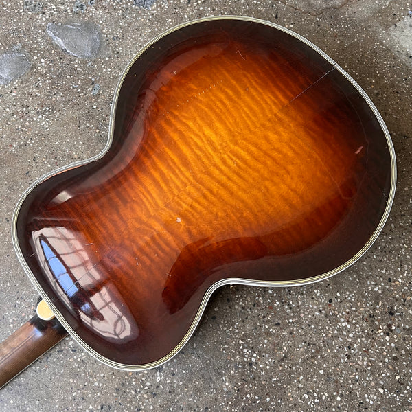 D'Angelico Excel Vintage Archtop Guitar 1937 - Sunburst - 14