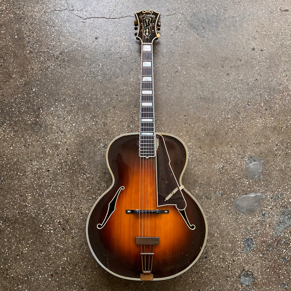 D'Angelico Excel Vintage Archtop Guitar 1937 - Sunburst - 2