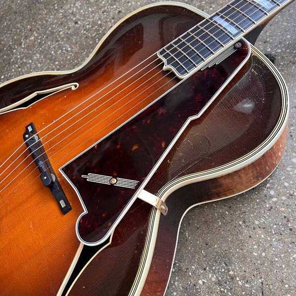 D'Angelico Excel Vintage Archtop Guitar 1937 - Sunburst - 5