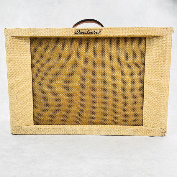 Danelectro Twin Twelve Series D Model 98 2x12" Combo 1950s - Cream - 1