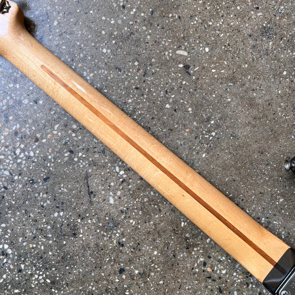 1957 Fender Stratocaster Non-Tremolo Hardtail Vintage Electric Guitar - 2-Tone Sunburst - 28