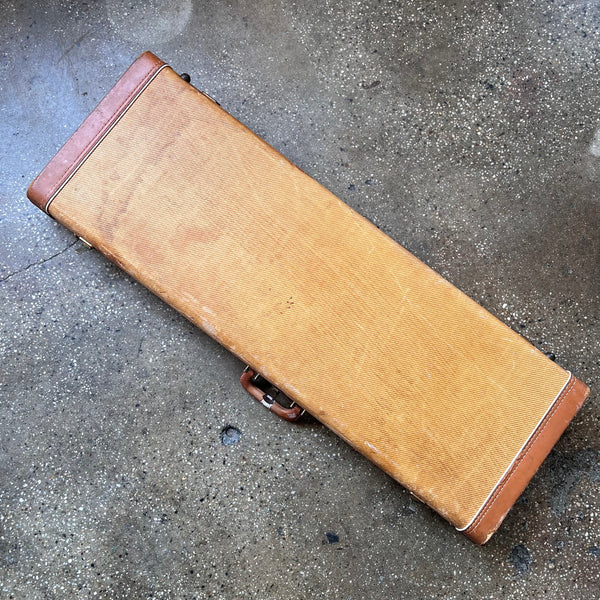 1957 Fender Stratocaster Non-Tremolo Hardtail Vintage Electric Guitar - 2-Tone Sunburst - 31