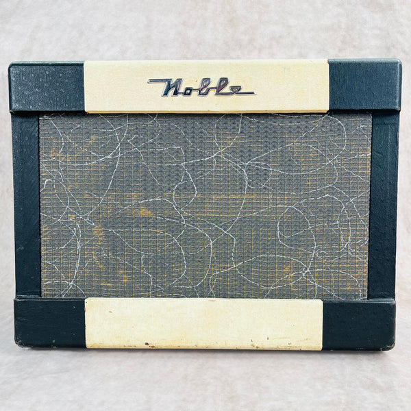 Noble Rockette 1x12" Vintage Guitar Combo Amplifier with Tremolo 1959 - Black & Cream - 1
