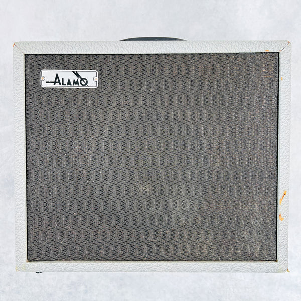 1960 Alamo Capri 1x6" Tube Vintage Guitar Combo Amplifier - Grey - 1