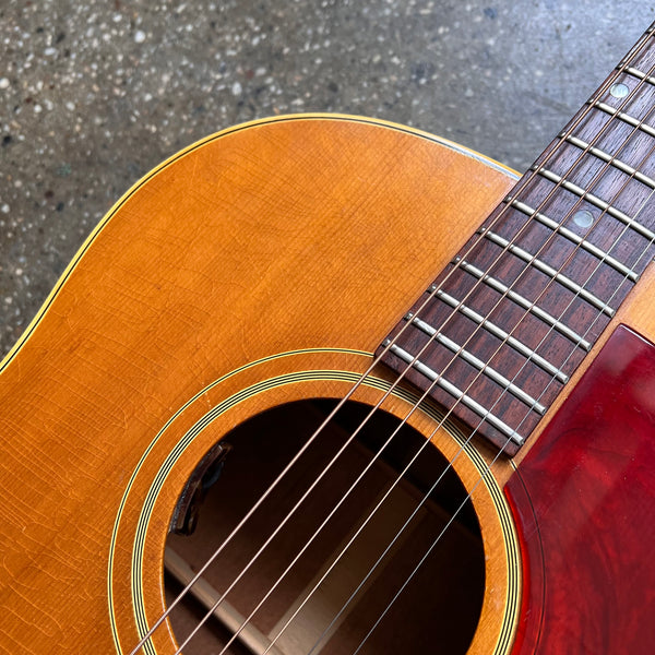 Gibson J-50ADJ Vintage Acoustic Guitar 1965 - Natural w/ LR Baggs Pickup - 3