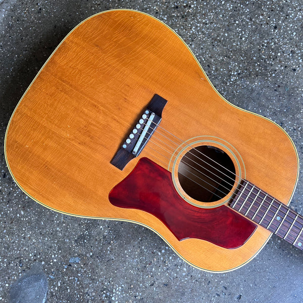 Gibson J-50ADJ Vintage Acoustic Guitar 1965 - Natural w/ LR Baggs Pickup - 8