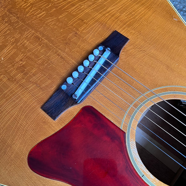 Gibson J-50ADJ Vintage Acoustic Guitar 1965 - Natural w/ LR Baggs Pickup - 9