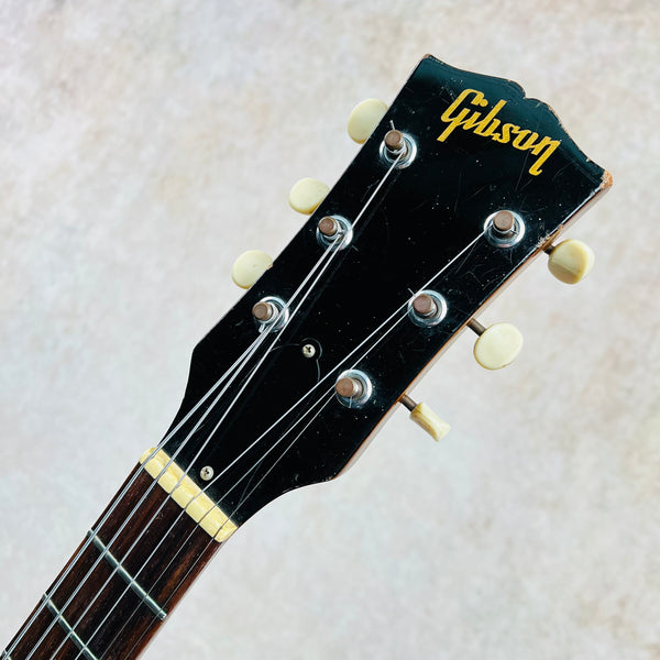 1966 Gibson ES-120T Thinline Hollow Body Vintage Electric Guitar - Sunburst - 8