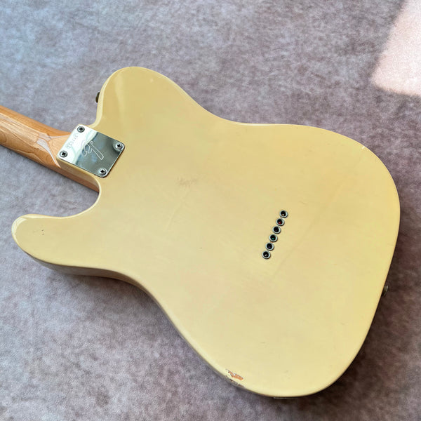 1968 Fender Telecaster Blonde Vintage Electric Guitar Maple Fretboard - 20