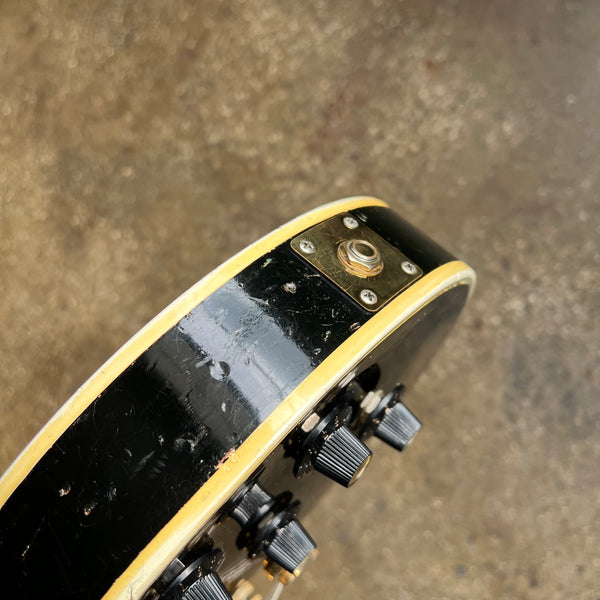 1968 Gibson Les Paul Custom Black Beauty Ebony Vintage Electric Guitar - 28
