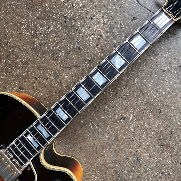 Gibson L-5CES Vintage Hollow Body Archtop Electric Guitar 1975 - Vintage Sunburst - 10