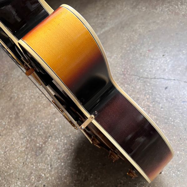 Gibson L-5CES Vintage Hollow Body Archtop Electric Guitar 1975 - Vintage Sunburst - 24