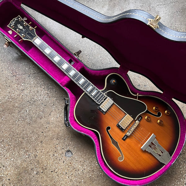 Gibson L-5CES Vintage Hollow Body Archtop Electric Guitar 1975 - Vintage Sunburst - 26