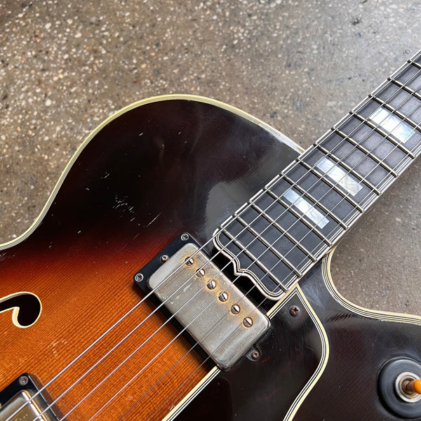 Gibson L-5CES Vintage Hollow Body Archtop Electric Guitar 1975 - Vintage Sunburst - 3