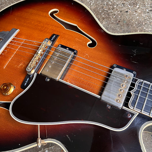 Gibson L-5CES Vintage Hollow Body Archtop Electric Guitar 1975 - Vintage Sunburst - 9