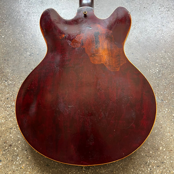 Gibson ES-335TD Semi-Hollow Vintage Electric Guitar 1976 - Wine Red - 13