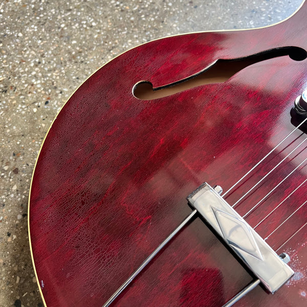 Gibson ES-335TD Semi-Hollow Vintage Electric Guitar 1976 - Wine Red - 4