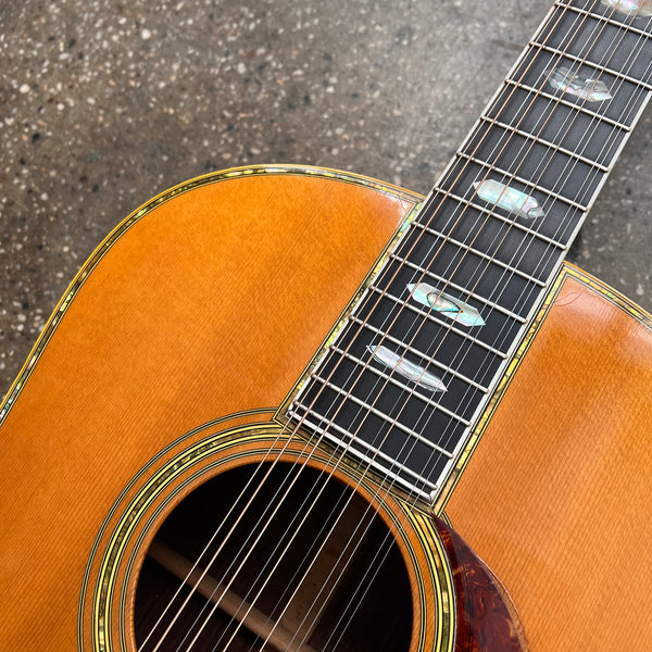 Martin D12-45 Custom Dreadnought Vintage Acoustic 12-String Guitar 1976 - Natural - 3