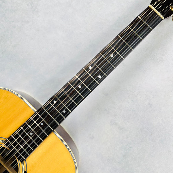 1976 Takamine F-400 12-String Dreadnought Vintage Acoustic Guitar - Natural - 8
