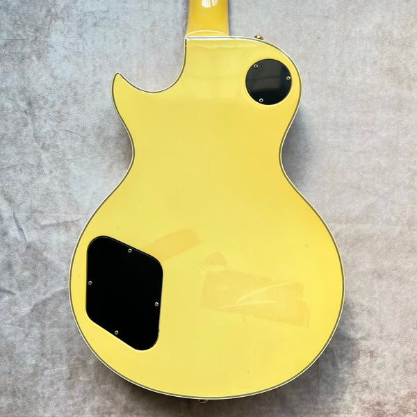 1980 Gibson Les Paul Custom White Vintage Electric Guitar - 11