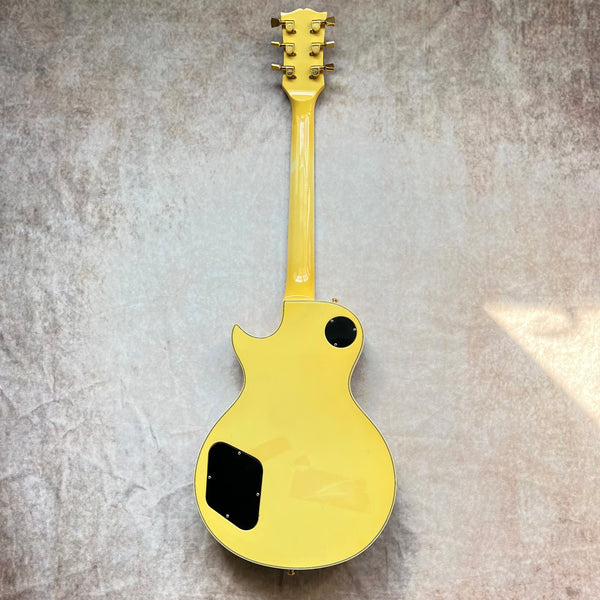 1980 Gibson Les Paul Custom White Vintage Electric Guitar - 12