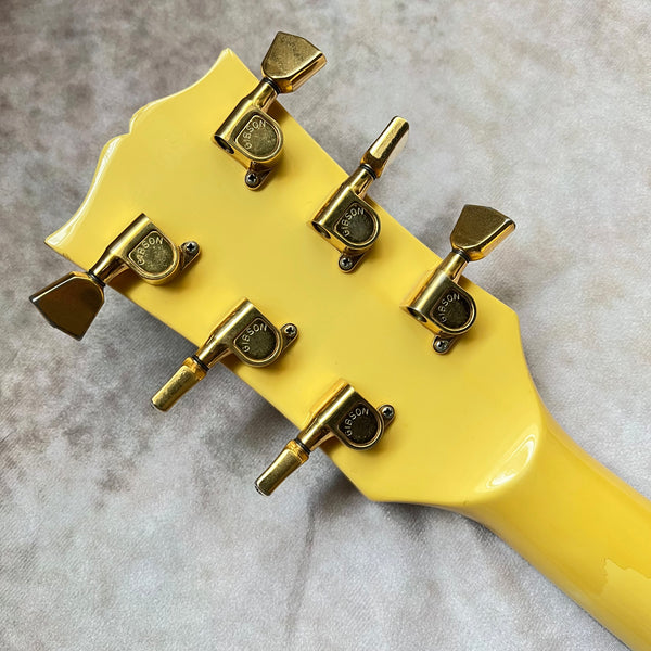 1980 Gibson Les Paul Custom White Vintage Electric Guitar - 19