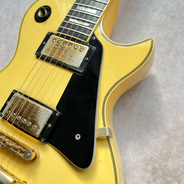 1980 Gibson Les Paul Custom White Vintage Electric Guitar - 7