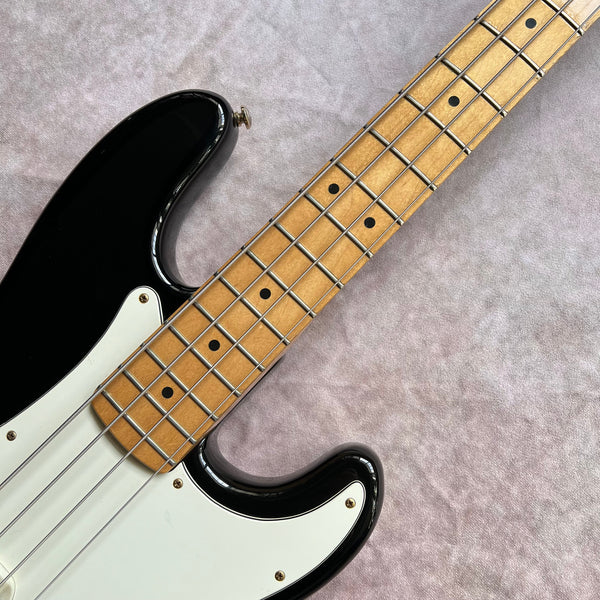 Fender Precision Bass Elite I Maple Fretboard Gold Hardware 1983 - Black - 10