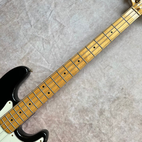 Fender Precision Bass Elite I Maple Fretboard Gold Hardware 1983 - Black - 11