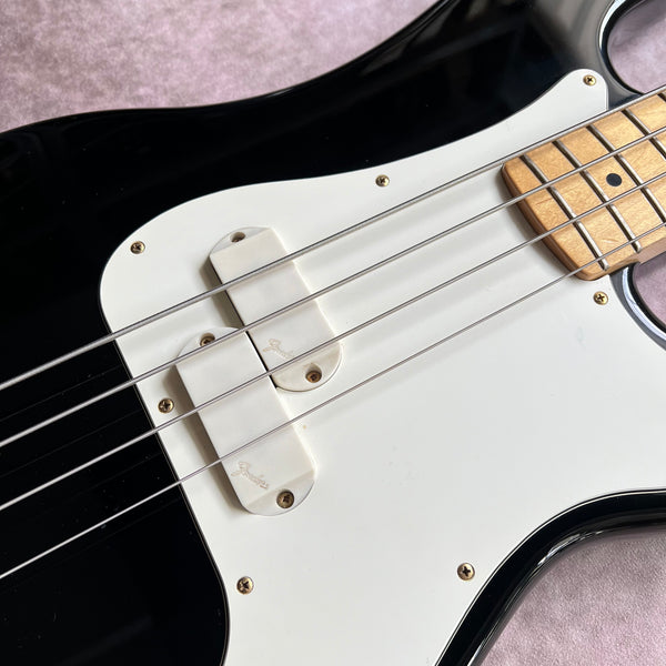 Fender Precision Bass Elite I Maple Fretboard Gold Hardware 1983 - Black - 9