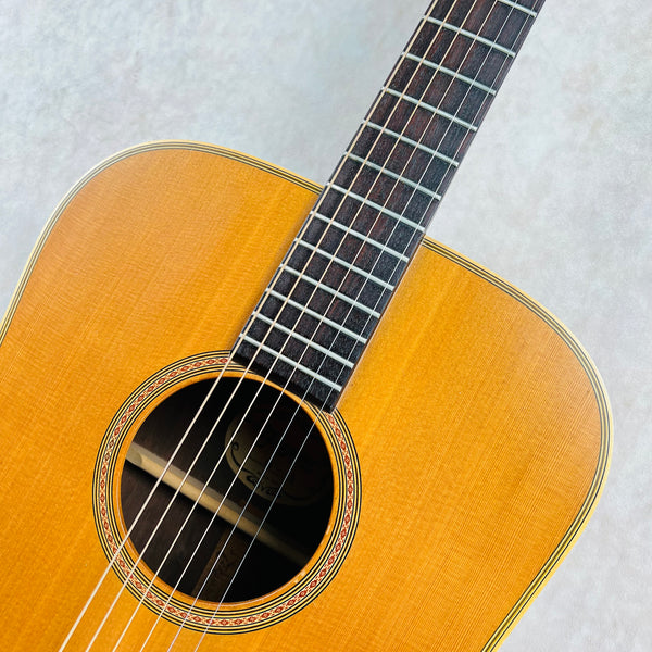 Takamine N-15 Cedar Top Dreadnought Acoustic Guitar 1987 - Natural - 3