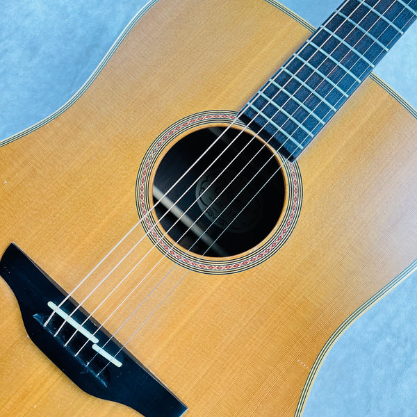 Takamine N-15 Cedar Top Dreadnought Acoustic Guitar 1987 - Natural - 7