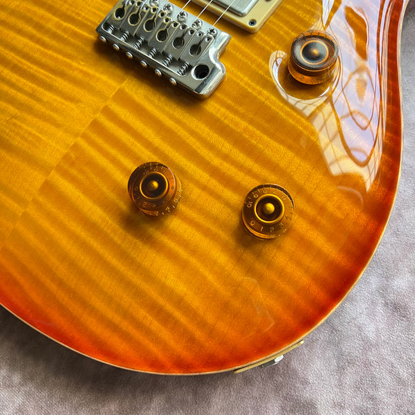 1992 PRS Custom 24 10-Top Cherry Sunburst Paul Reed Smith Electric Guitar - 5
