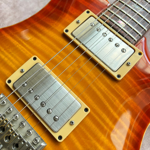 1992 PRS Custom 24 10-Top Cherry Sunburst Paul Reed Smith Electric Guitar - 7