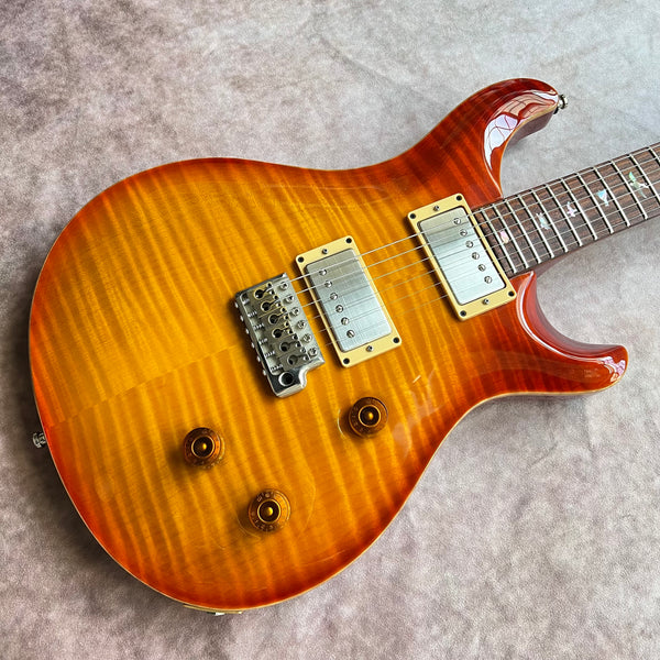 1992 PRS Custom 24 10-Top Cherry Sunburst Paul Reed Smith Electric Guitar - 9