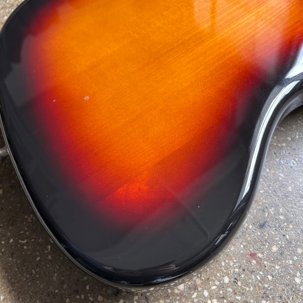 Fender Japan JB-62L Jazz Bass Reissue Left-Handed 1994 - 3 Tone Sunburst - 13