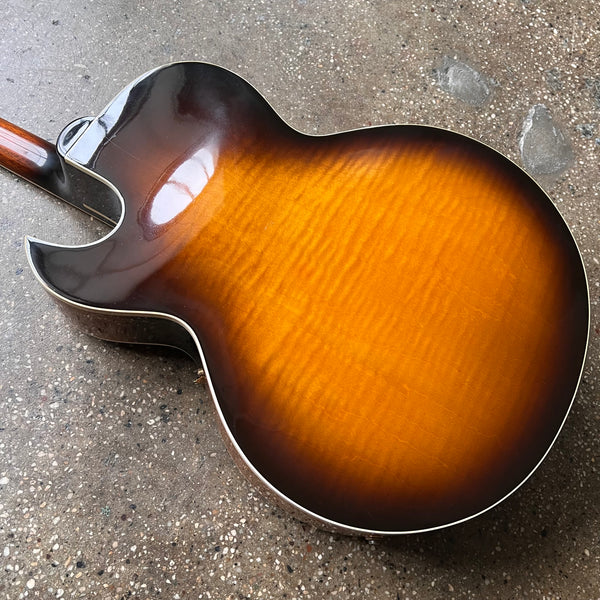 Gibson ES-175 Hollow Body Electric Guitar 1998 - Vintage Sunburst - 17