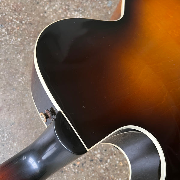 Gibson ES-175 Hollow Body Electric Guitar 1998 - Vintage Sunburst - 21