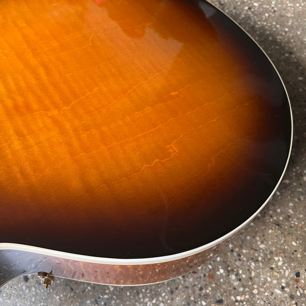 Gibson ES-175 Hollow Body Electric Guitar 1998 - Vintage Sunburst - 23
