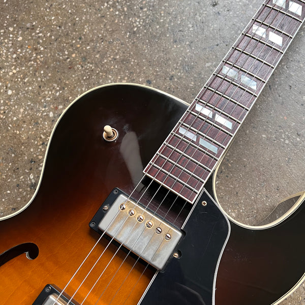 Gibson ES-175 Hollow Body Electric Guitar 1998 - Vintage Sunburst - 3