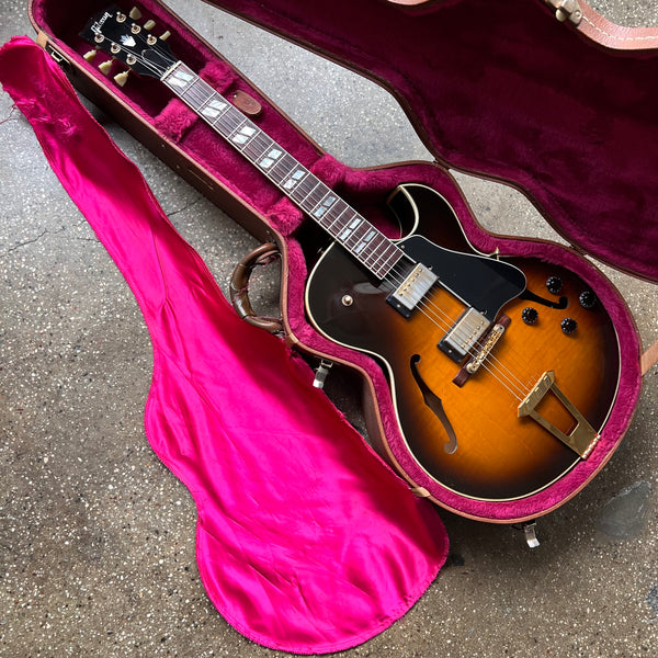 Gibson ES-175 Hollow Body Electric Guitar 1998 - Vintage Sunburst - 30