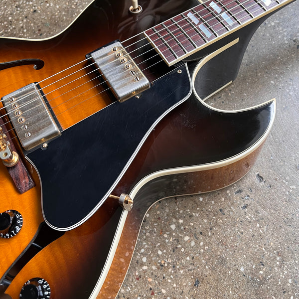 Gibson ES-175 Hollow Body Electric Guitar 1998 - Vintage Sunburst - 6