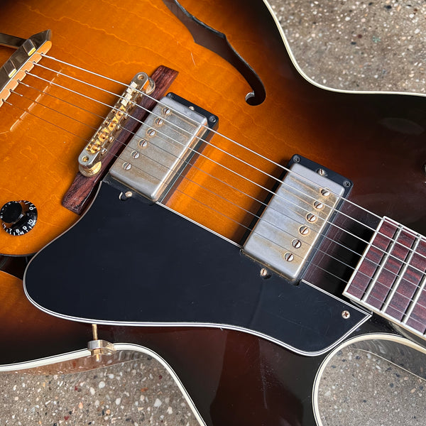 Gibson ES-175 Hollow Body Electric Guitar 1998 - Vintage Sunburst - 8