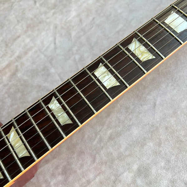 2003 Gibson Custom Shop '58 Les Paul Brazilian Rosewood - Iced Tea - 12