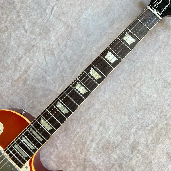 2003 Gibson Custom Shop '58 Les Paul Brazilian Rosewood - Iced Tea - 13