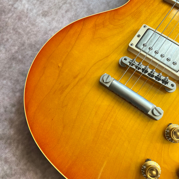 2003 Gibson Custom Shop '58 Les Paul Brazilian Rosewood - Iced Tea - 4
