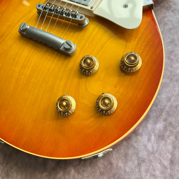 2003 Gibson Custom Shop '58 Les Paul Brazilian Rosewood - Iced Tea - 5
